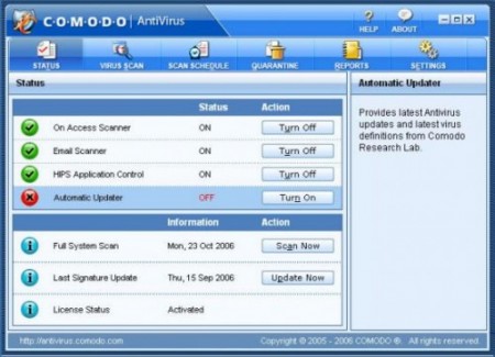 comodo antivirus firewall