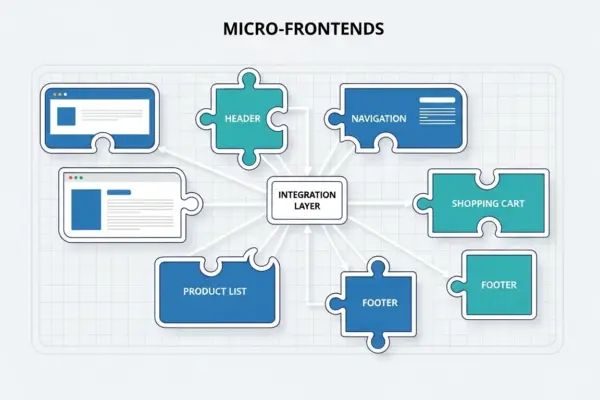 Featured image for Micro-Frontends: Complete Implementation Guide for Large Teams