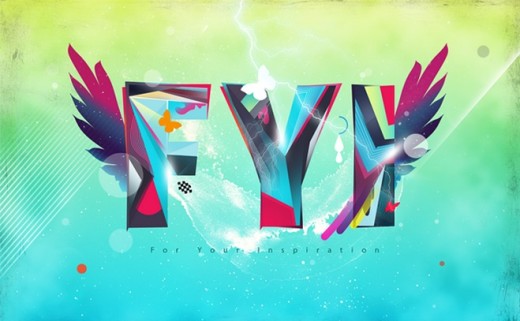 Colorful Text Design in Photoshop