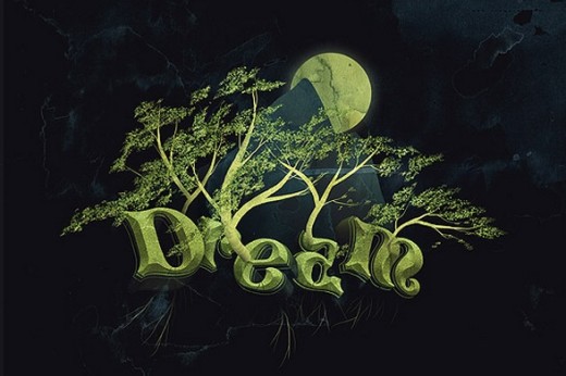 Dream Design with 3D Typography