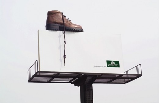 WoodLand Shoes Billboard