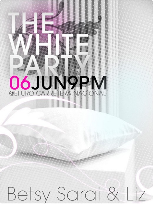 white party poster