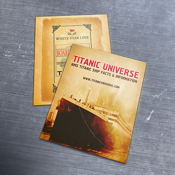 Titanic Business Card